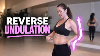 How to Do a Reverse Undulation | Belly Dance Technique Guide