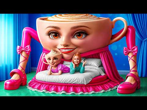 Ballerina Cappuccina & Assassino Tarafından Evlat Edinildim! Nerd'den Popülere Glow Up!