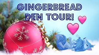 Animal Jam Gingerbread Den Tour