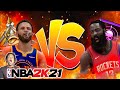 NBA 2K21 NEXT GEN STEPHEN CURRY vs JAMES HARDEN!!