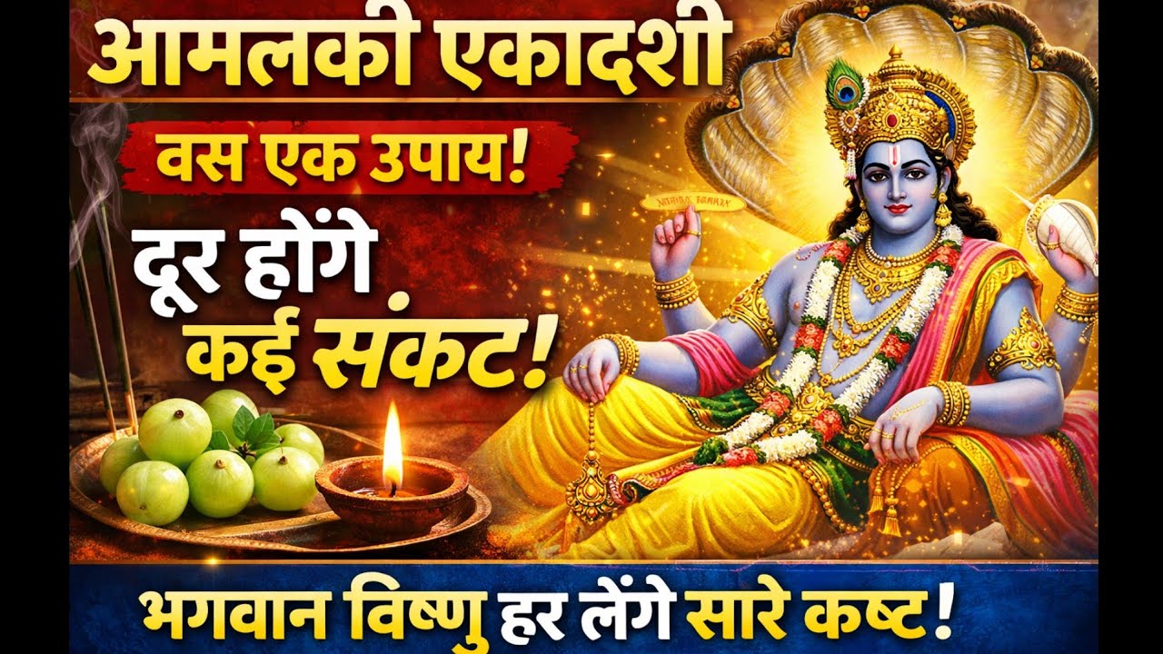 आमलकी एकादशी 2026: बस एक उपाय से दूर होंगे सारे संकट | भगवान विष्णु देंगे सुख-समृद्धि#astrology 