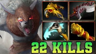22 Kills Ursa Dota 2 Carry Safelane Monster Pro Gameplay Build Guide 7.39