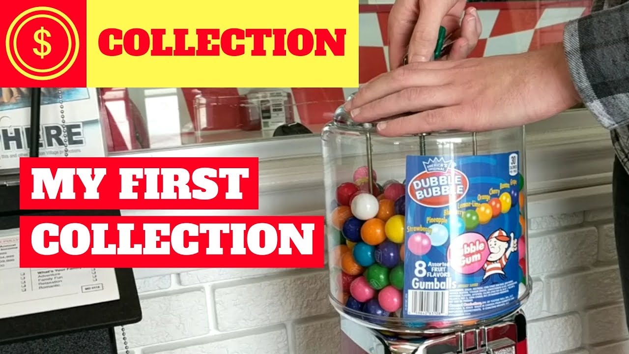 FIRST CANDY MACHINE COLLECTION!!! | COLLECTIONS *** - YouTube
