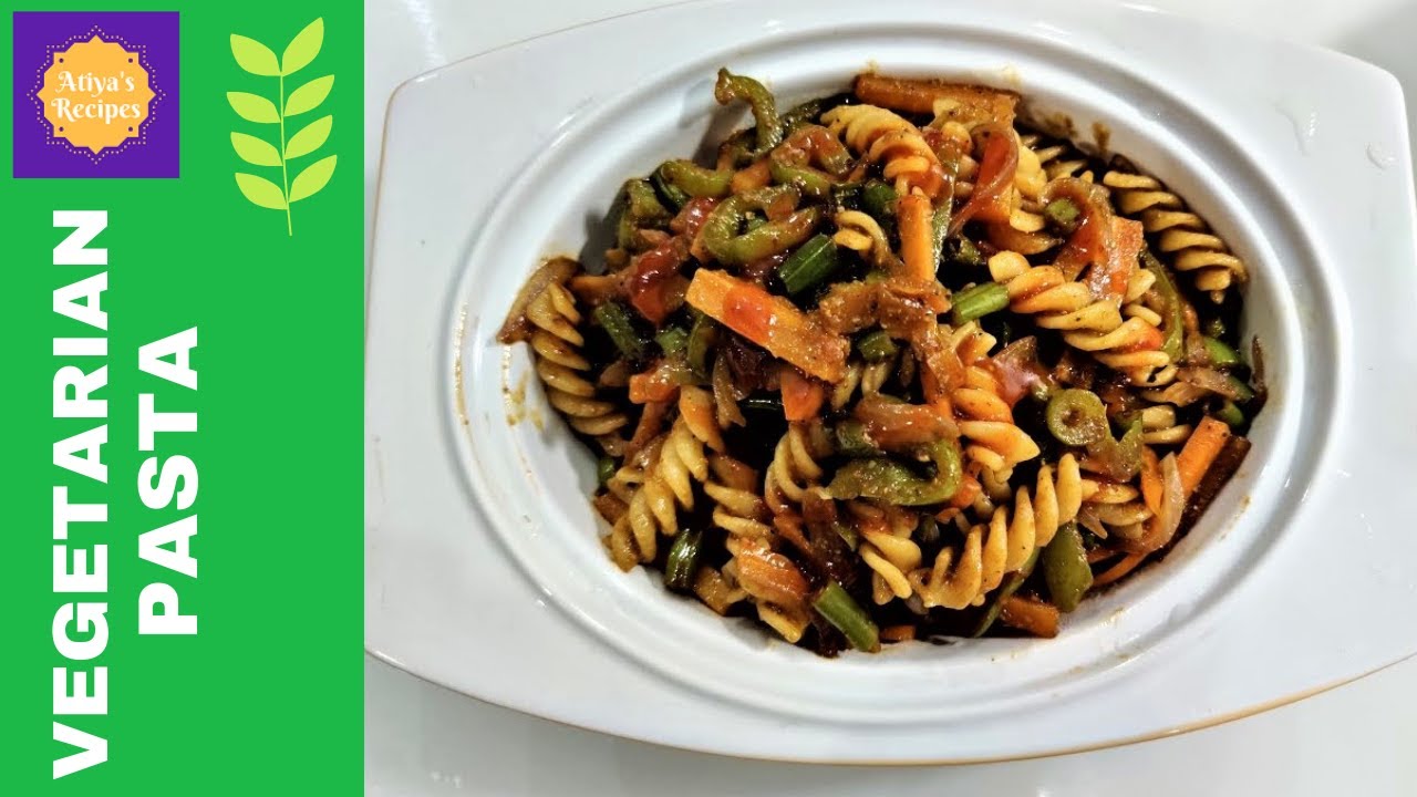 vegetarian pasta recipe in Hindi ! Healthy and Tasty Indian style