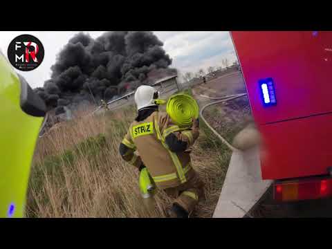 [Helmet Cam][Oczami Strażaka][Pożar Nasypu][OSP Kaczory] 559[P]03,04 GBA-Rt \u0026 GBA od środka