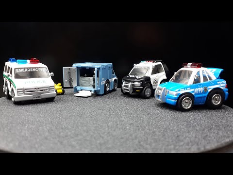 Toonedx4 The Police vehicles by ChoroQ Targa Japan Choro Choro-Q