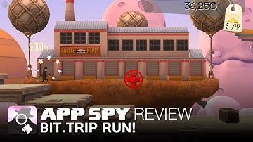 Bit.Trip Run! iOS iPhone / iPad Gameplay Review - AppSpy.com