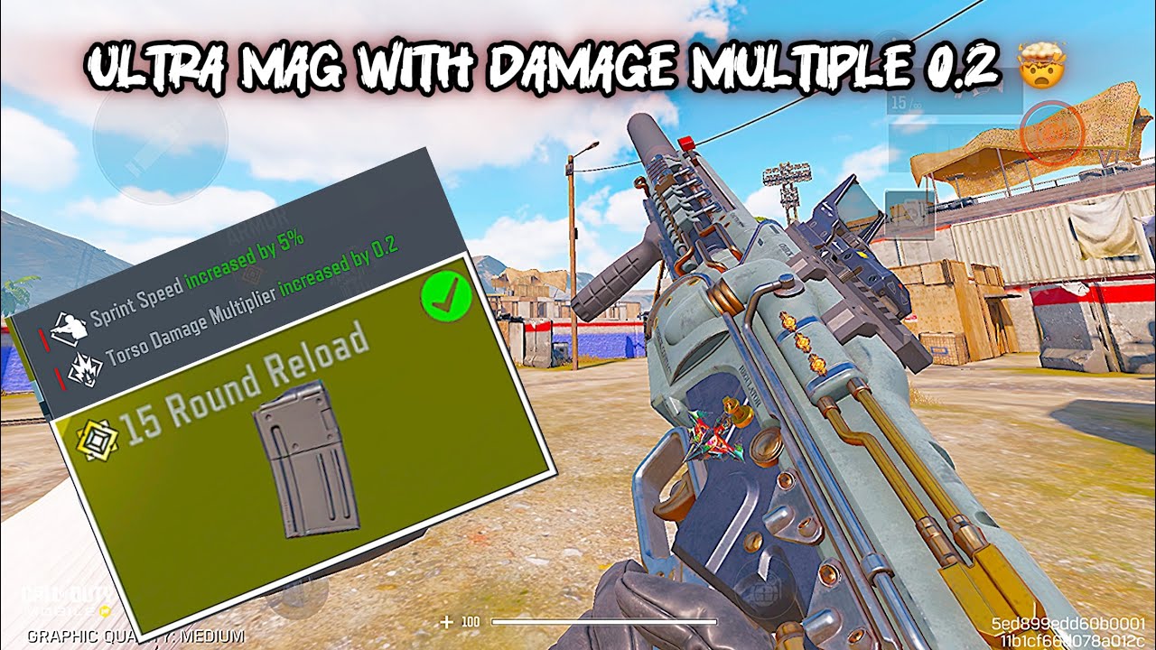 NEW ULTRA MAG LACHMANN-556 IS THE BEST GUN IN DMZ COD MOBILE!