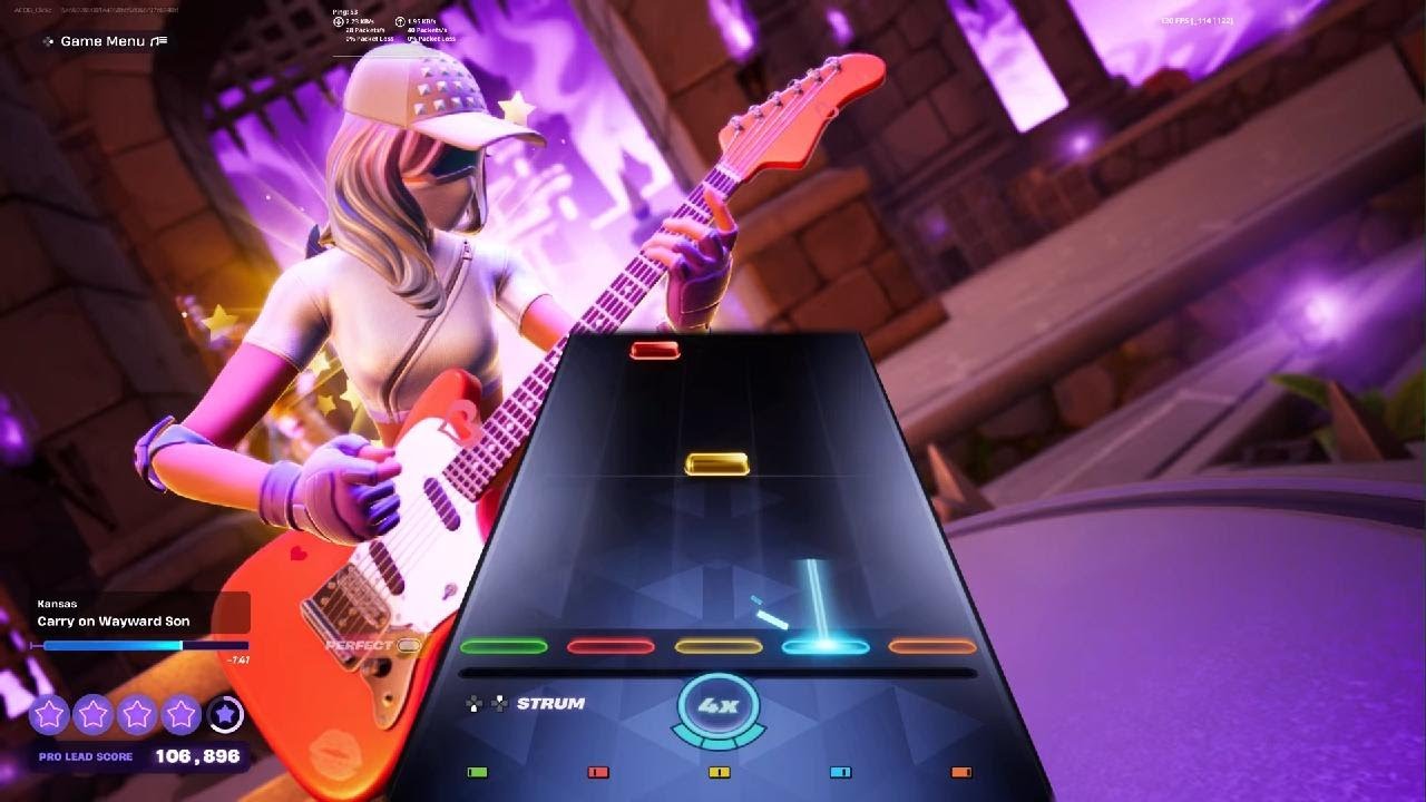 For Whom The Bell Tolls-Metallica|Fortnite Festival Pro Lead 99%