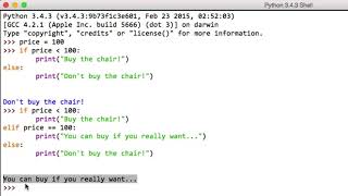 learn python 2019 If statements in Python_learnTube