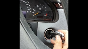 Mercedes w210 key does not turn and steering lock does not open. Was ESL fault.