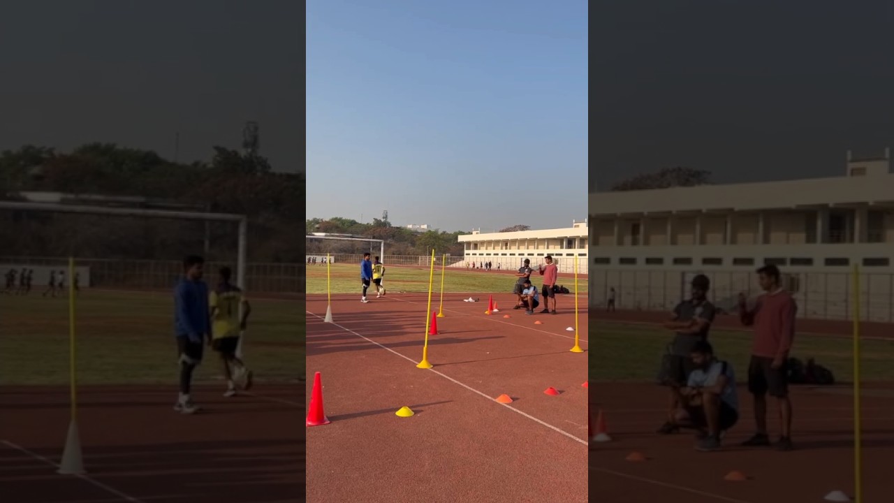 ZIG ZAG AGILITY TEST                      Measure SPEED AND AGILITY