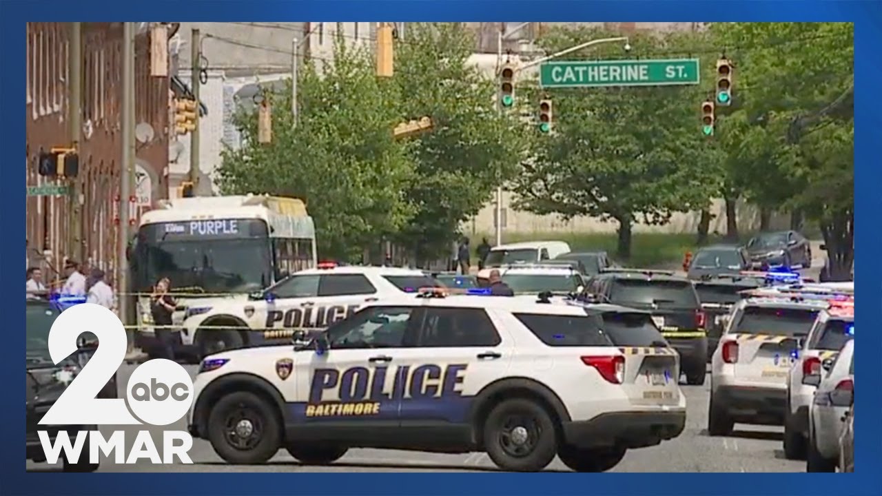 17-year-old shot by Baltimore Police Thursday afternoon - YouTube