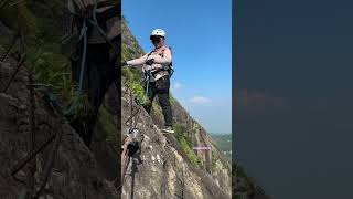 Gunung Parang Via Ferrata #hiking #panjattebing  #climbing #rockclimbing
