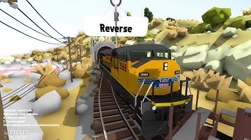 Train crash in rolling line