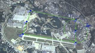 Multiple UAVs perform autonomous formation flight