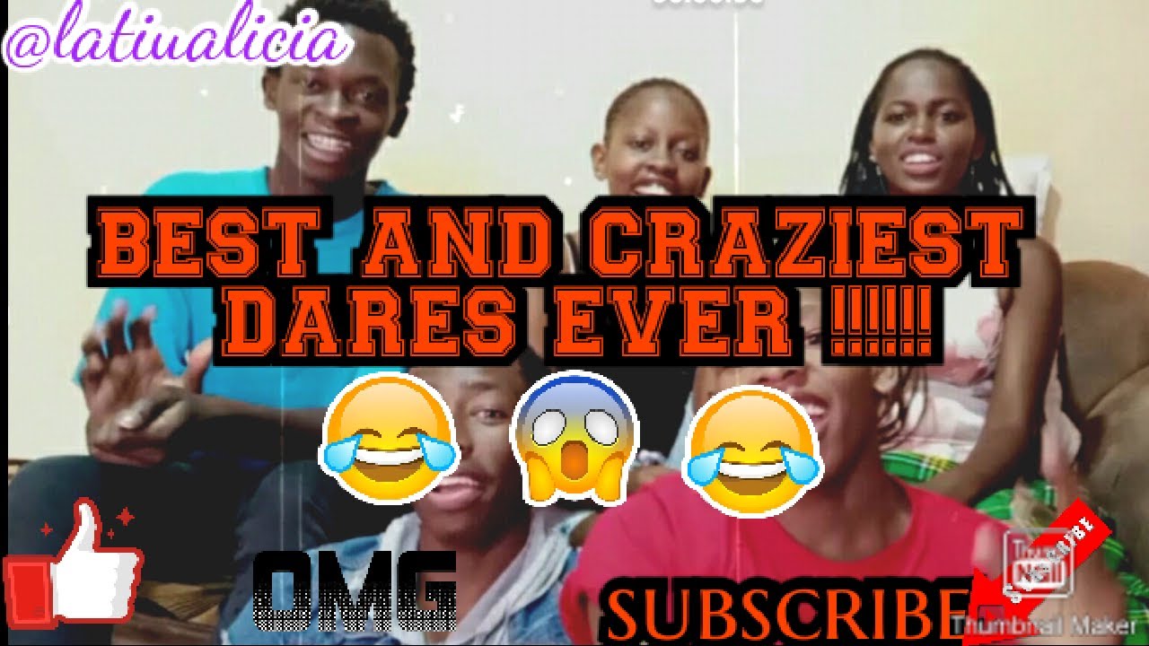 BEST & CRAZIEST DARE GAME EVER !!!!! YouTube