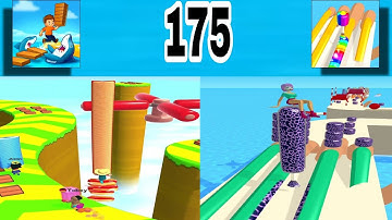 Shortcut Run VS Beauty Run: GameplayWalkthrough All Levels ( part 175)