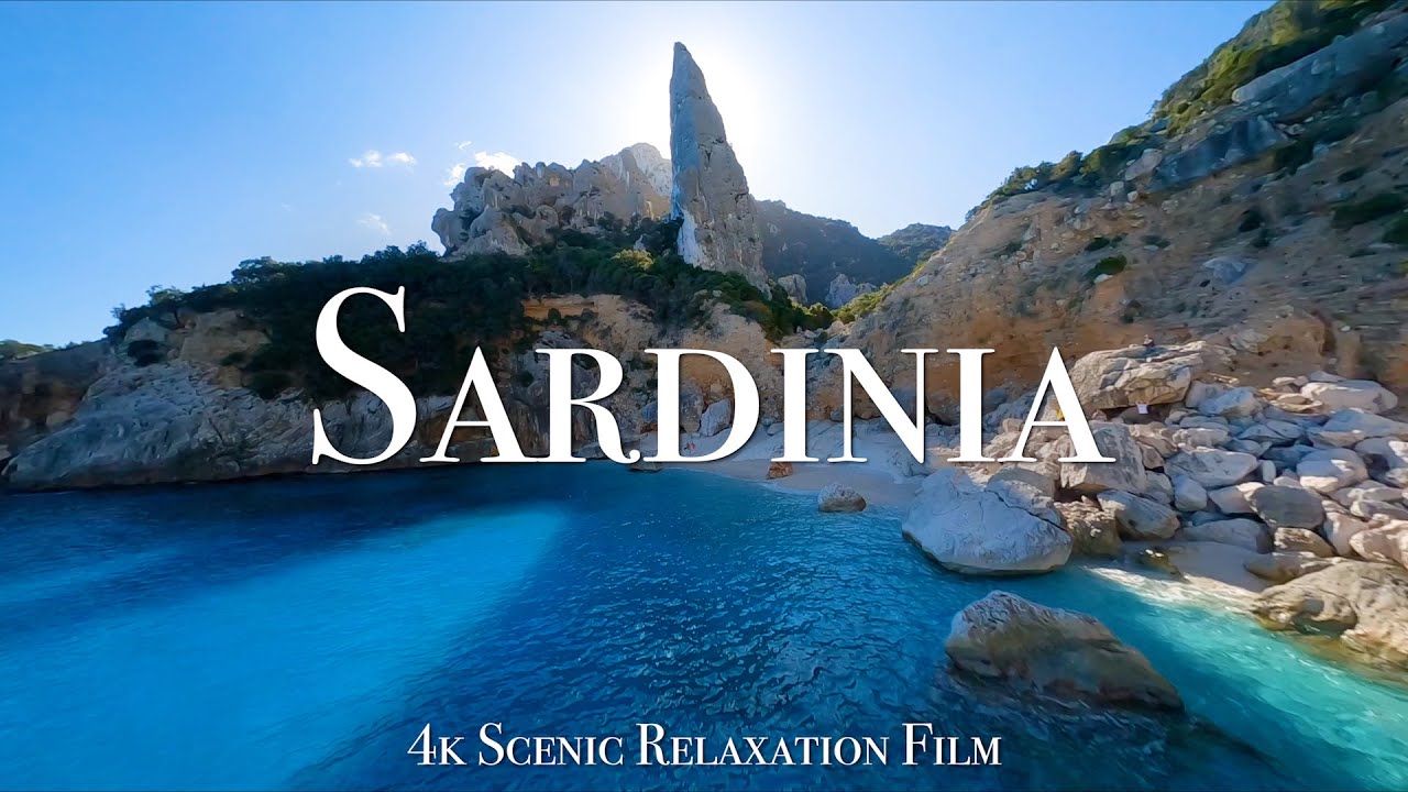 Sardinia 4K   Scenic Relaxation FPV Film With Calming Music