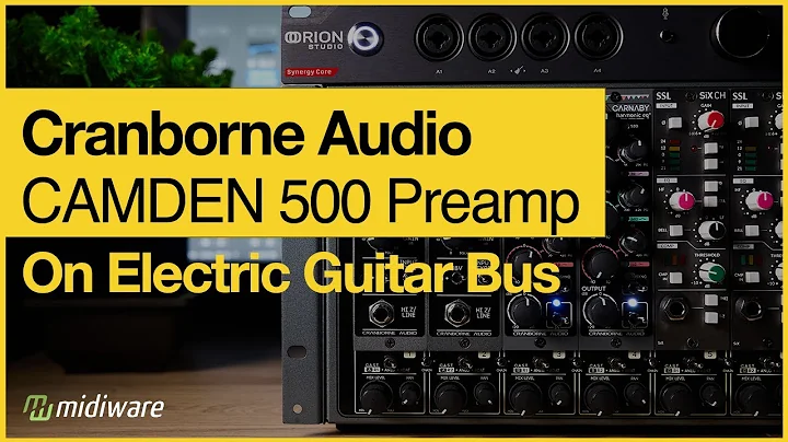 Cranborne Audio Camden 500 on Electric Guitar Bus |Sound Demo| @cranborneaudio @MidiWareVideo
