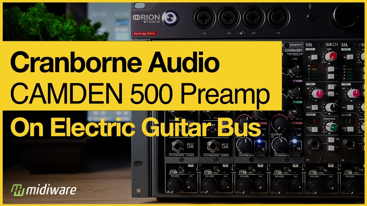 Cranborne Audio Camden 500 on Electric Guitar Bus |Sound Demo‬