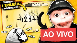 LIVE DE ROBLOX CLICANDO 1 TRILHAO DE VEZES