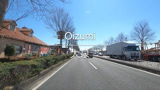 4K Oizumi 大泉 Gunma 群馬 Drive ドライブ