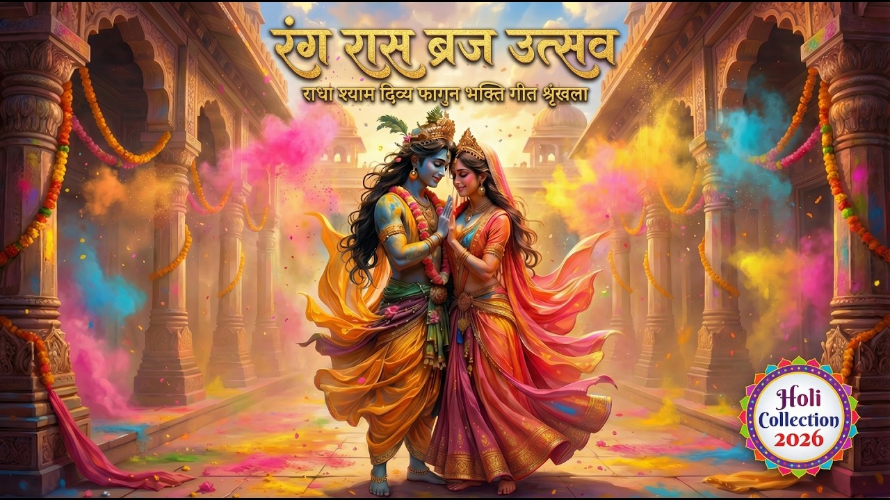 रंग रास ब्रज उत्सव | राधा श्याम दिव्य फागुन भक्ति गीत श्रृंखला | Krishna Holi Bhajan Collection