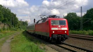 Bahnverkehr In Löhne An Einem Samstag Nachmittag