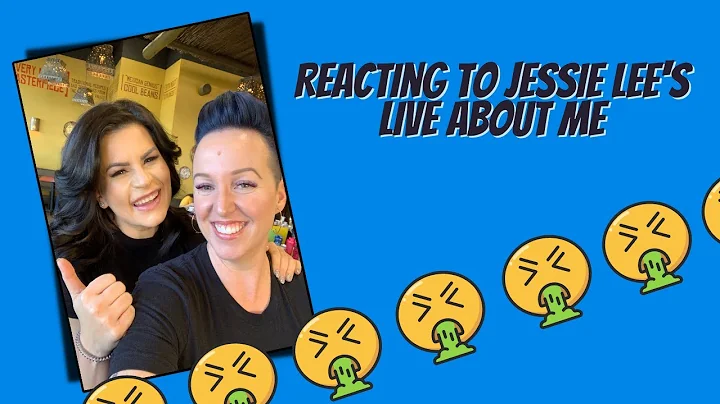 Reacting to Jessie Lee's Live Talking About Me