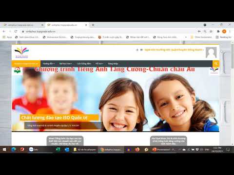Video Hướng dẫn đăng nhập học liệu Tiếng Anh Tăng cường - youtube