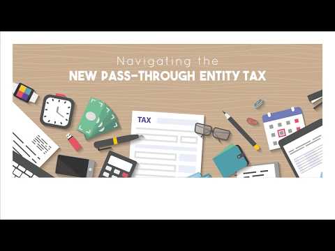 Video Navigating the New Pass-Through Entity Tax - youtube