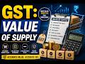 Value of Supply I GST I Indirect Tax I CA/CS/CMA Inter I Accountant/TGT/PGT/NET/JRF I Commerce