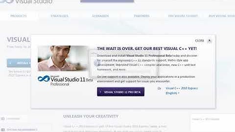 Setting up Microsoft Visual C++ 2010 Express