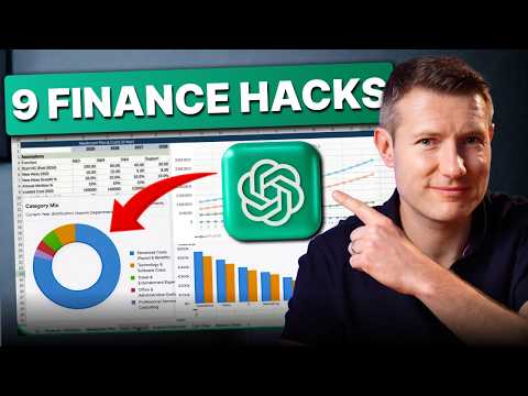 ChatGPT for Finance: 9 POWER Moves You're Not Using thumbnail