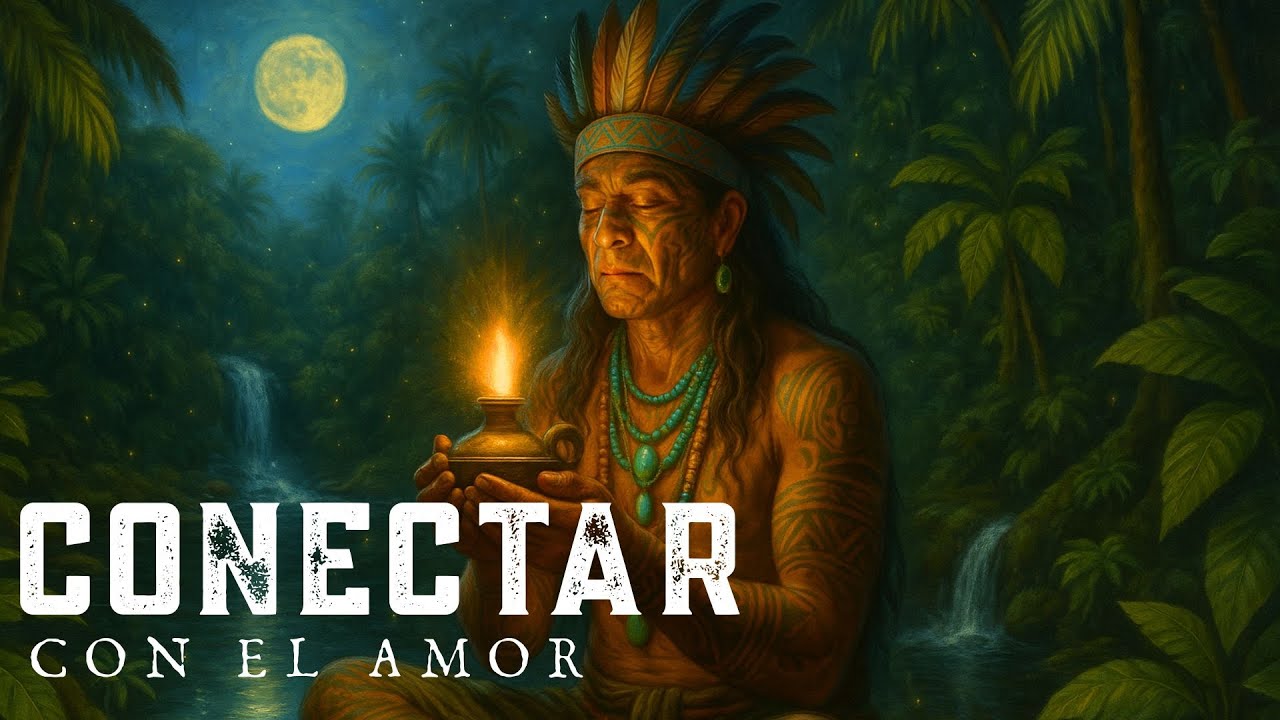 Poderosa música chamánica para CONECTAR con el AMOR | Duerme Profundo, Libera Ansiedad y Sana🌿