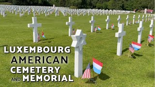 [4K] AMERICAN CEMETERY AND MEMORIAL in LUXEMBOURG