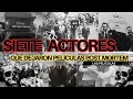 7 actores que dejaron películas Post Mortem. ALGUNOS DEJARON PROYECTOS SIN TERMINAR.