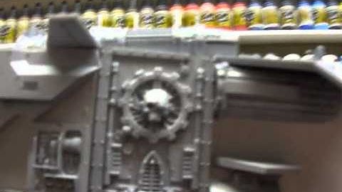 Pre heresy   large scratch built  drop ship part1