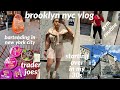 living in brooklyn weekly vlog 1: bartending in nyc, trader joes, influencer events, nyc in my 30s