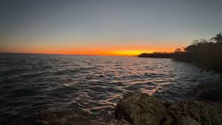 Key Largo Sunset / Ocean Waves Ambiance