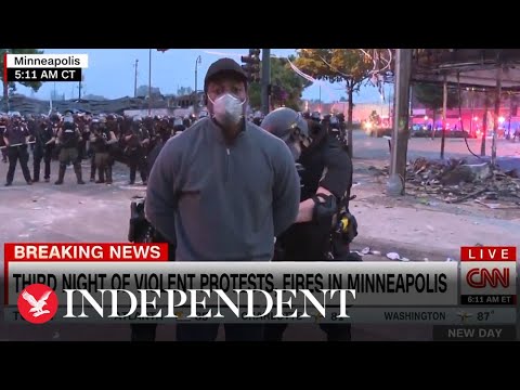 CNN reporter arrested live on air while covering Minneapolis protests