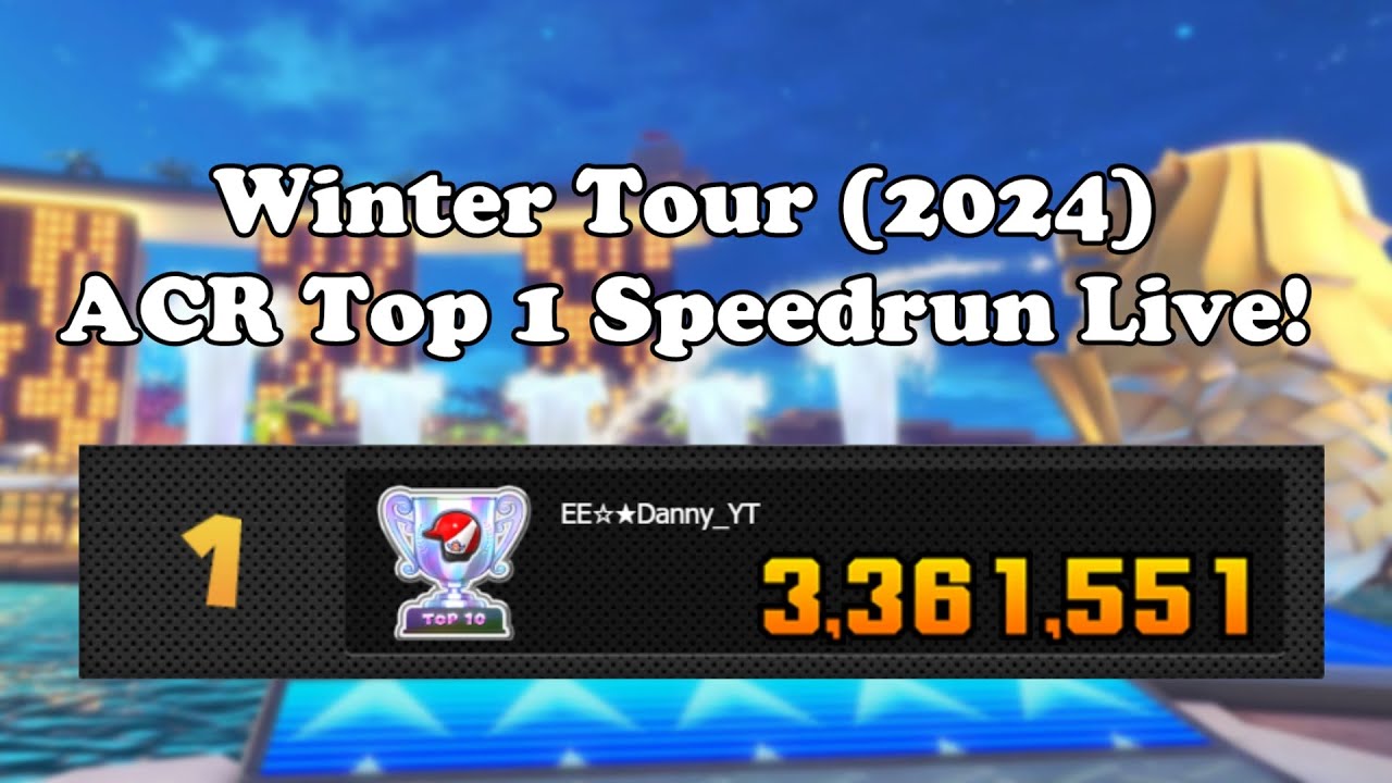 BOOMBOX TIME! Winter Tour (2024) ACR Top 1 Speedrun Live! Part 2 (Mario