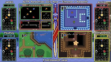 Jet082/Acmlm/PikaPals/AmazingAmpharos Entrance + Keysanity. ALTTP Randomizer Daily Race