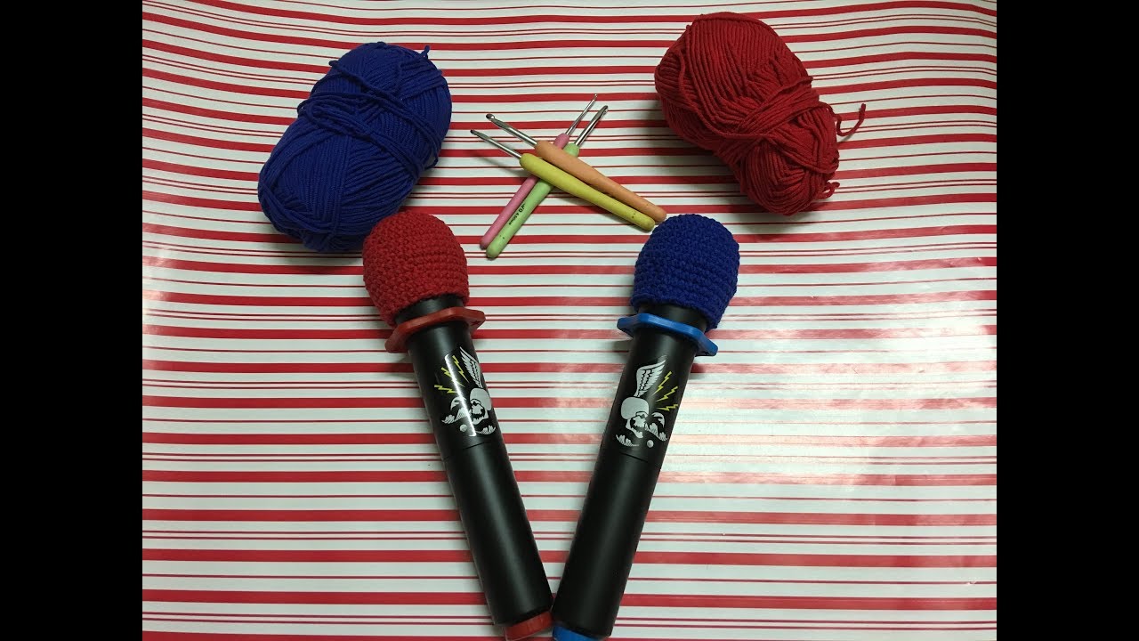Microphone Cover Crochet Wind Foam YouTube