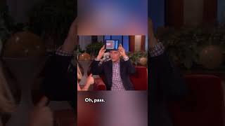 Kaley Cuoco And Ellen Play Heads Up  shorts