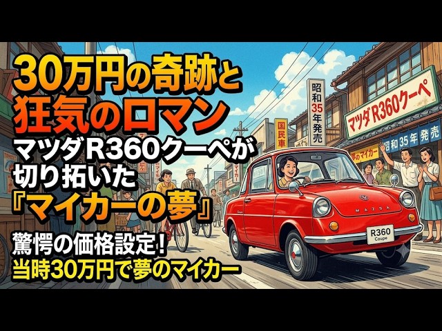A 300,000 Yen Miracle and a Madman's Dream: How the Mazda R360