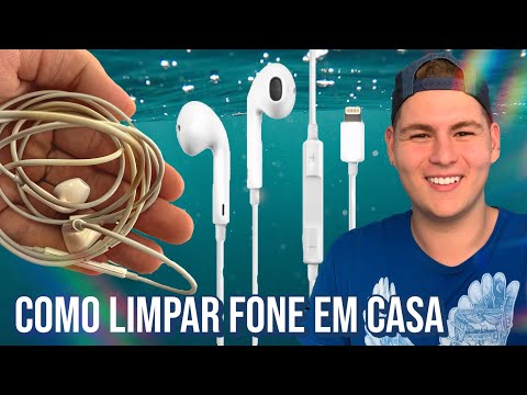 Vídeo: Os fones de ouvido brancos ficam sujos?