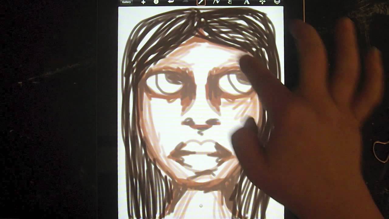 Ipad Sketch 1 using Sketchbook Express app YouTube