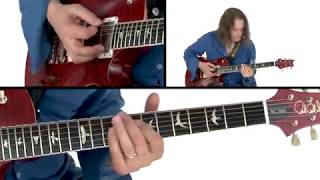 Robben Ford Guitar Lesson - V to I Chord Lines: 1 Demo - Solo Revolution: Diminished Lines chords